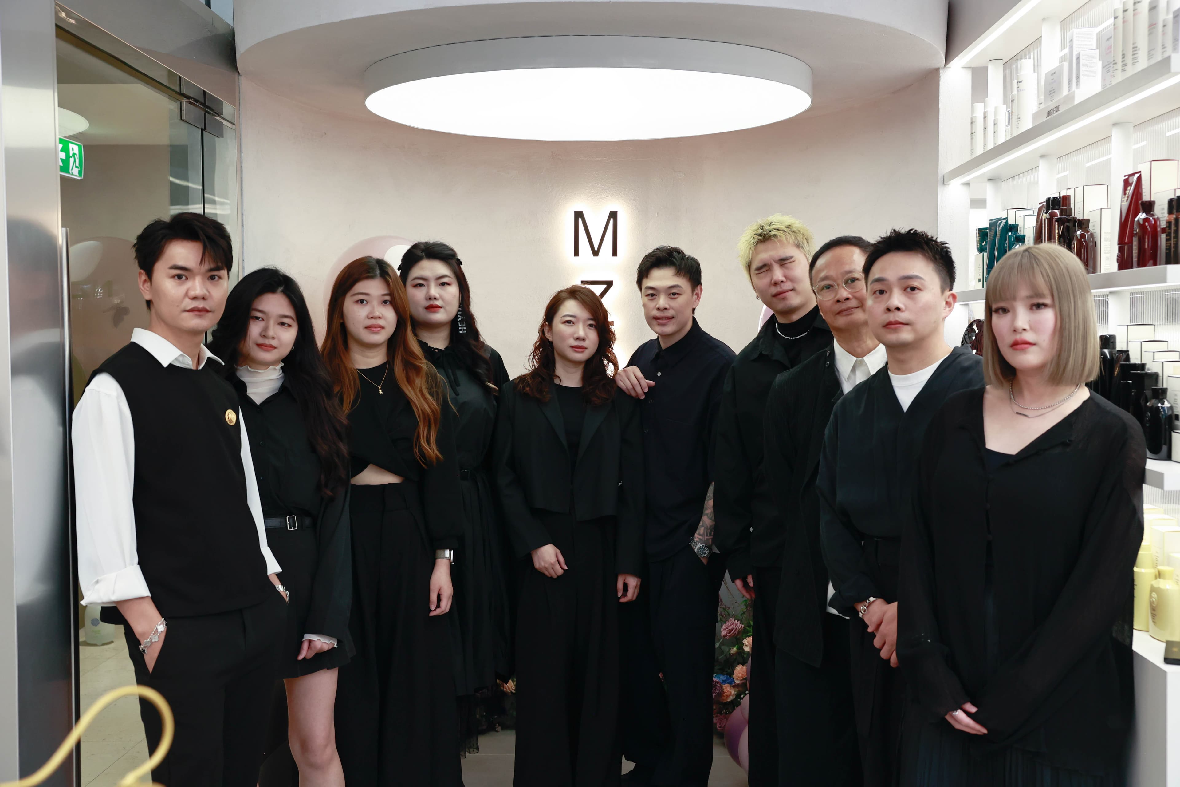 Shinymarketing event planning case mzo hair salon opening